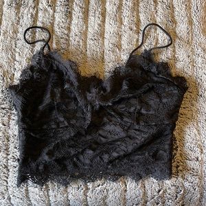 Lace bra top